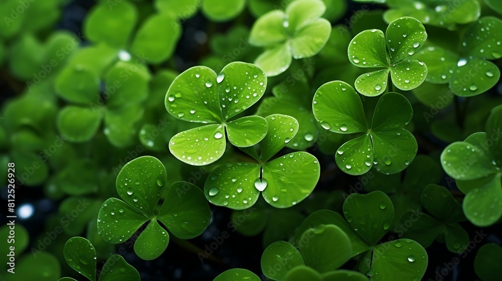 Vibrant Macro Photography of Shamrocks: Hyper-realistic Close-up Capture of Green Shamrock Leaves, Perfect for St. Patrick's Day, Nature Blogs, and Botanical Enthusiasts Vibrant Macro Photography of Shamrocks: Hyper-realistic Close-up Capture of Green Shamrock Leaves, Perfect for St. Patrick's Day, Nature Blogs, and Botanical Enthusiasts
