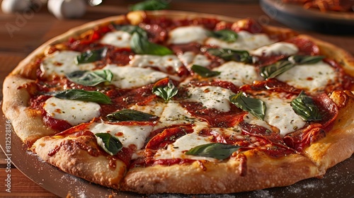 Savor the flavors of authentic Italian pizza, made fresh with premium buffalo mozzarella and fragrant basil.