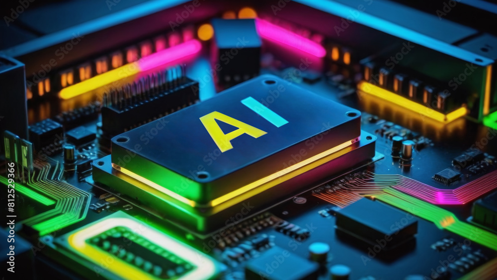 3D Artificial Intelligence Chip: Conceptualizing Cutting-Edge Computer Technology 3D Artificial Intelligence Chip: Conceptualizing Cutting-Edge Computer Technology