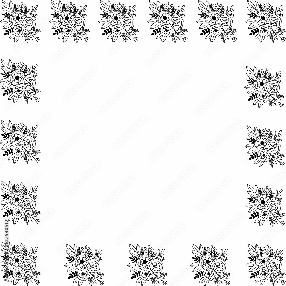 Obraz premium Digital paper, heart paper, seamless paper, seamless pattern, pattern, boho, boho pattern, paper
