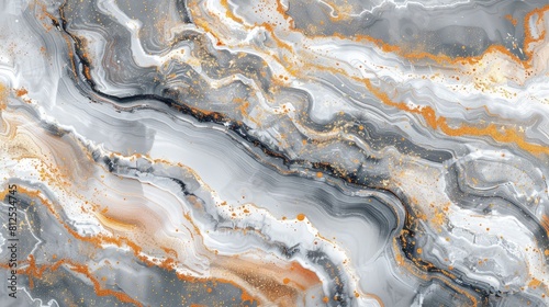 Close-up View of Gray Marble Surface Being Sanded