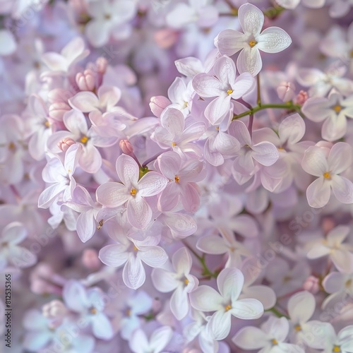 Beautiful delicate background of lilac flowers. Small lilac-colored flowers. A festive spring card. An invitation to a wedding.