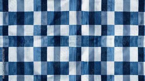 Gingham pattern with alternating colors, ideal for classic textile and fashion design
