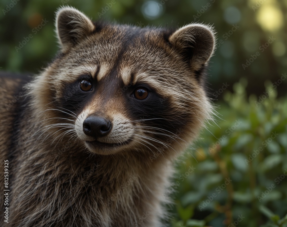 Close-up of a raccoon Close-up of a raccoon