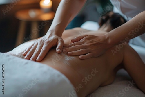 Wallpaper Mural In a tranquil spa center or salon, skilled therapists provide expert back massage services, delivering professional care to alleviate tension and promote relaxation. Clients experience personalized Torontodigital.ca