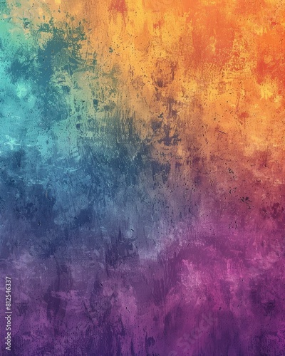 Grunge colorful texture. © tnihousestudio
