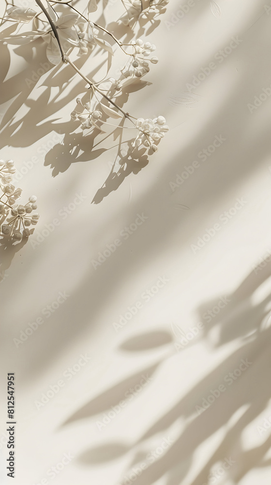 A clean background for a post with empty spaces for text, clean background with leaves, background for social media A clean background for a post with empty spaces for text, clean background with leaves, background for social media
