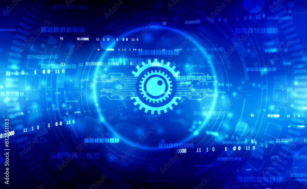 Biometric screening eye, Digital eye, Security concept, cyber security Concept, Technology Concept background Biometric screening eye, Digital eye, Security concept, cyber security Concept, Technology Concept background