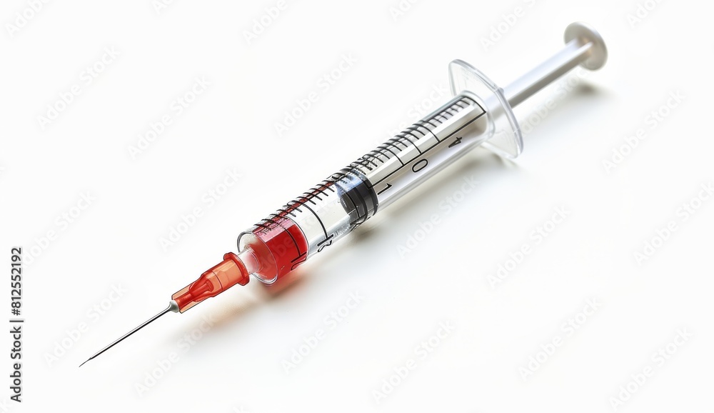 Danger vaccine isolated on a white background Danger vaccine isolated on a white background
