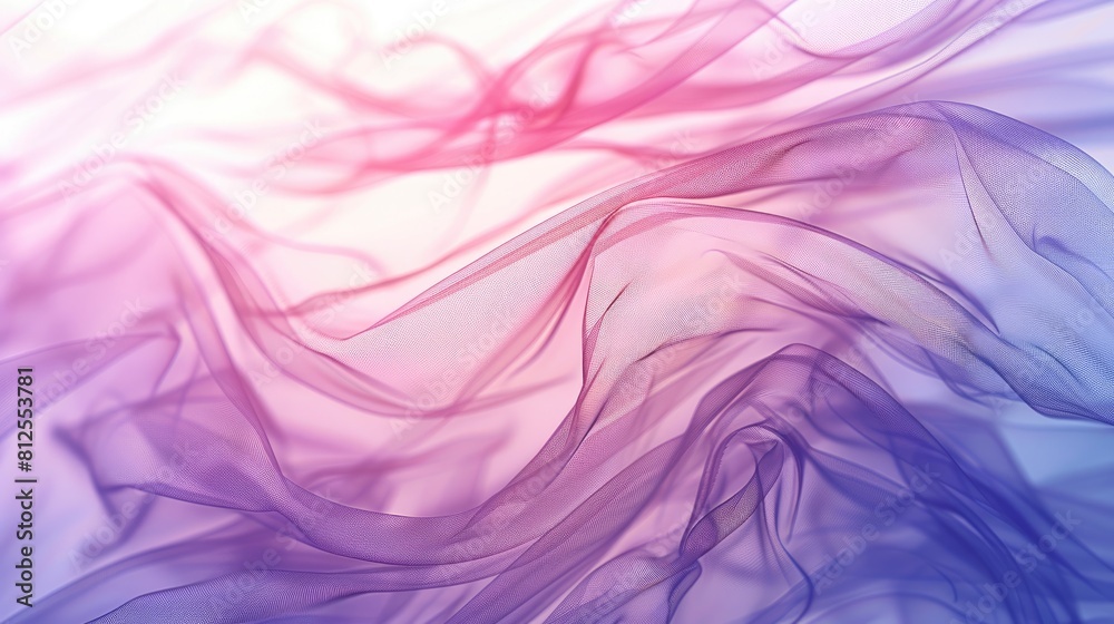 Close up background of abstract tulle waving Close up background of abstract tulle waving