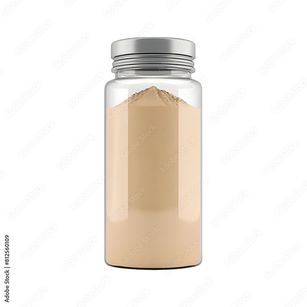Plastic bottle with spice Isolated on transparent background Plastic bottle with spice Isolated on transparent background