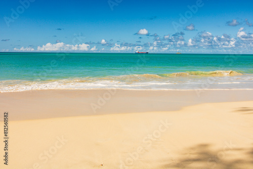 Caribbean beach - Antigua Island photo