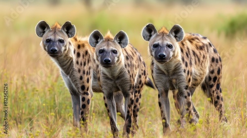 African Spotted Hyenas photo