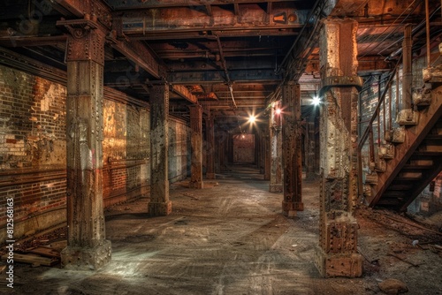 Exploring the Seattle Underground Tour in HDR: Abandoned Old Building with Stunning Interior