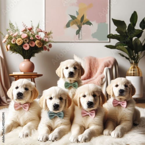 Many cartoon dogs art realistic has illustrative meaning card design illustrator.