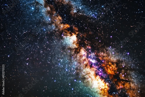 Stunning milky way galaxy backgrounds for design inspiration