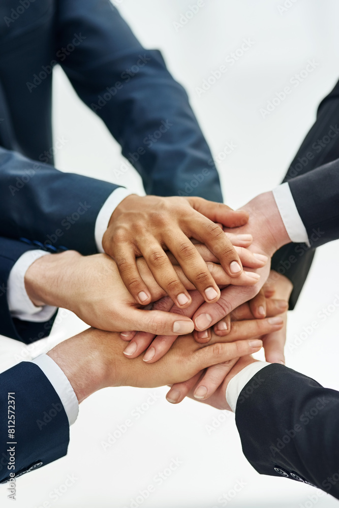 Business people, hands and stack for teamwork deal or corporate community, partnership or solidarity. Colleagues, pile and target goals with company trust as workforce, connection or opportunity Business people, hands and stack for teamwork deal or corporate community, partnership or solidarity. Colleagues, pile and target goals with company trust as workforce, connection or opportunity