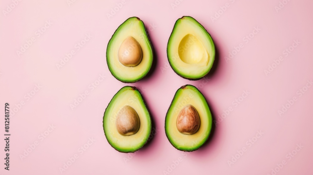 Aesthetic Avocado Slices: Exquisite Isolation on White Canvas
Aesthetic Avocado Slices: Exquisite Isolation on White Canvas