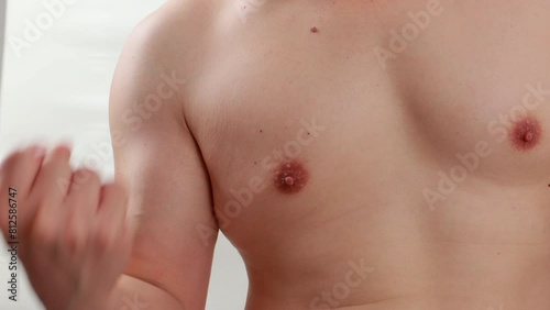 human anatomy & Body Parts - man chest