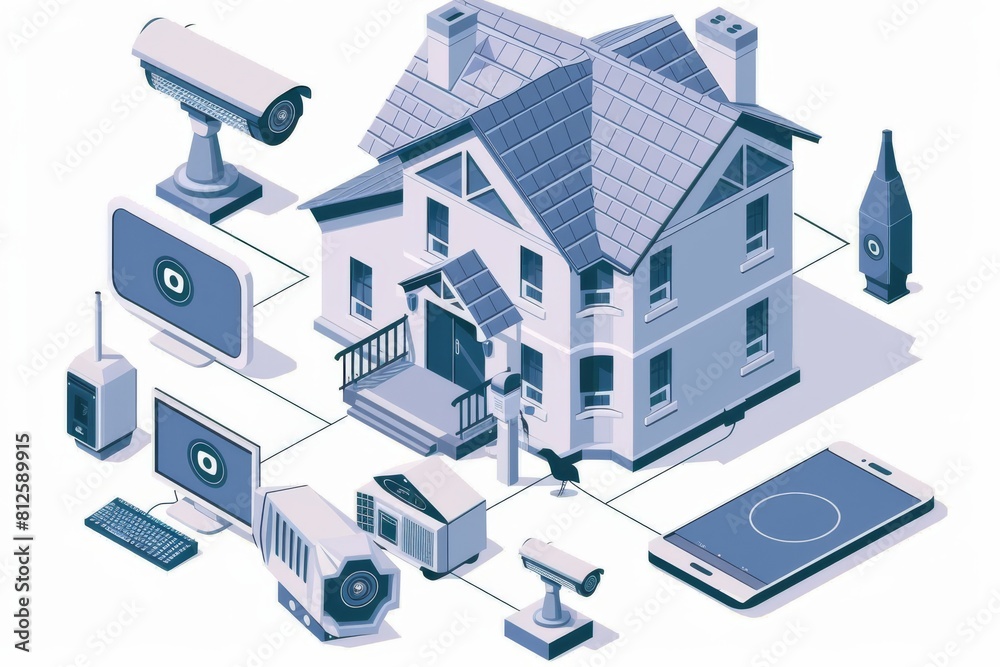 Safeguard environments with intelligent networking and alert systems, employing camera distance control and encrypted network protocols for secure digital signaling. Safeguard environments with intelligent networking and alert systems, employing camera distance control and encrypted network protocols for secure digital signaling.