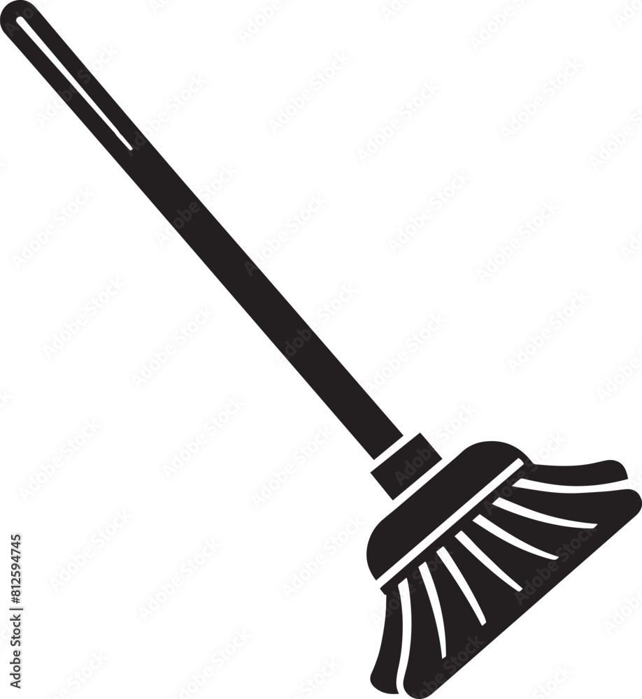 Broom icon. Simple illustration of broom vector icon for web design isolated on white background Broom icon. Simple illustration of broom vector icon for web design isolated on white background