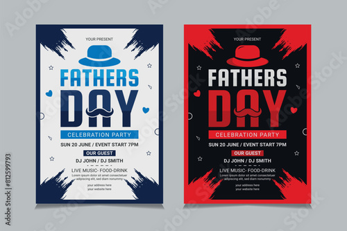 Father's Day Flyer Templates