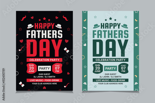 Father's Day Flyer Templates