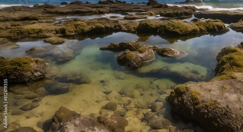  Clear water and marine life, away from crowds - Generative Ai
