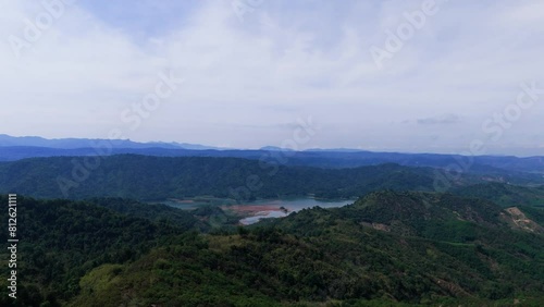Wallpaper Mural Aerial view of the river in Vietnam Torontodigital.ca