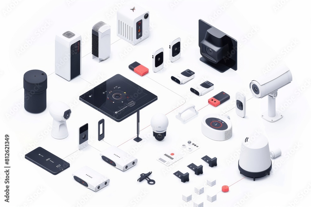 Smart buildings utilize innovative video cameras for educational video recording and sports broadcasting security. Smart buildings utilize innovative video cameras for educational video recording and sports broadcasting security.