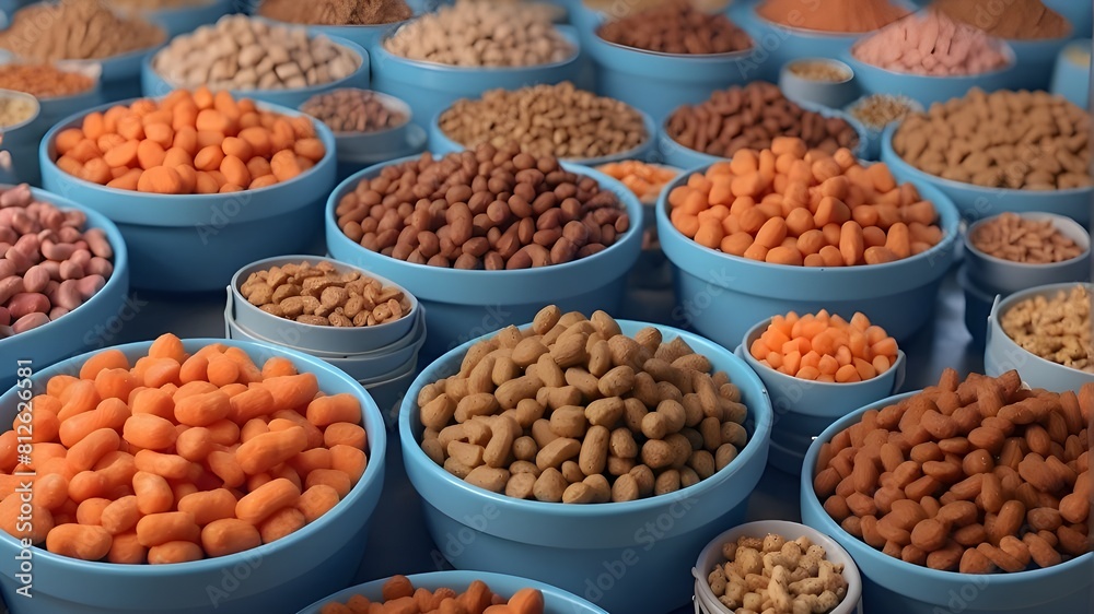 AI-generated image of dog food AI-generated image of dog food
