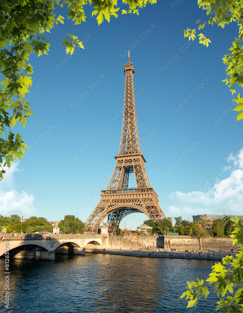 Pont d'Iéna and Eiffel Tower