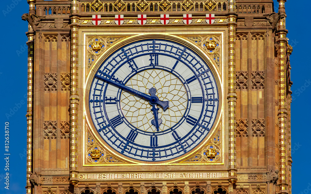 Big Ben clock of Elizabeth tower, London, UK Big Ben clock of Elizabeth tower, London, UK