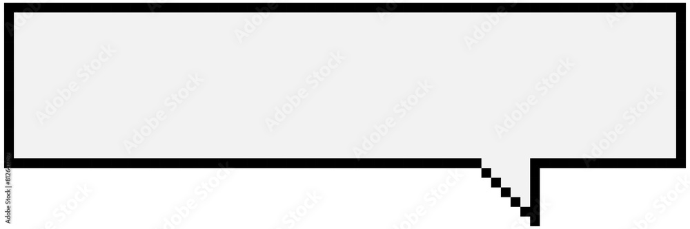 talk bubble pixel 8 bit vector png talk bubble pixel 8 bit vector png