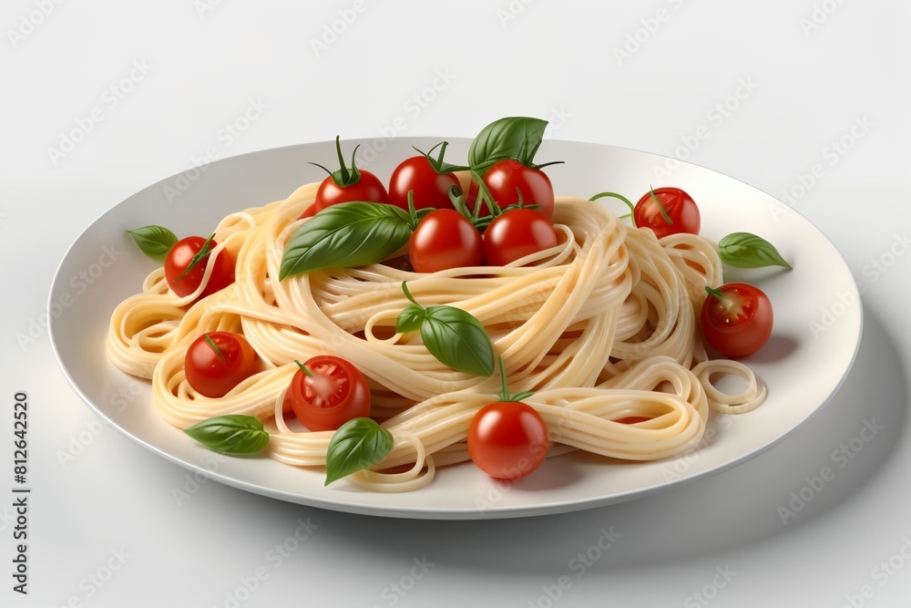 vermicelli with cheese and cherry tomatoes vermicelli with cheese and cherry tomatoes