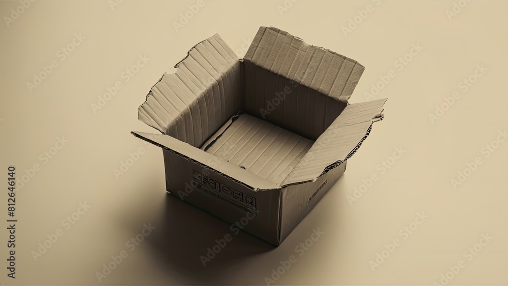custom made wallpaper toronto digitalclose up of a cardboard box on white background