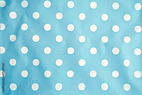 blue Polka Dots Background | Retro Design | Vibrant blue, Polka Dot Pattern, Vintage Style, Playful Atmosphere, Retro Aesthetic 