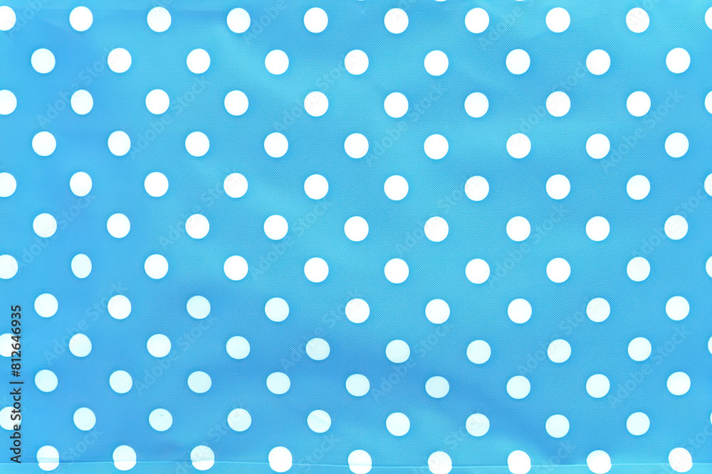 blue Polka Dots Background | Retro Design | Vibrant blue, Polka Dot Pattern, Vintage Style, Playful Atmosphere, Retro Aesthetic
