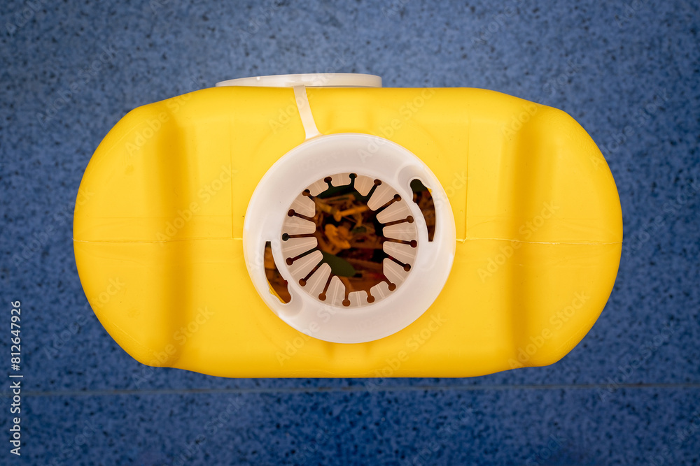 sharps disposal biohazard bin, Australian general practice, GP doctor ...