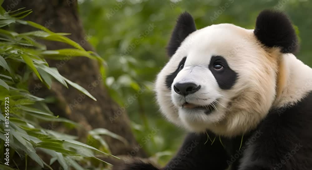 The magnificent panda is a symbol of endangered species and efforts to protect them. It is characterized by black and white fur and an extremely cute appearance. The magnificent panda is a symbol of endangered species and efforts to protect them. It is characterized by black and white fur and an extremely cute appearance.