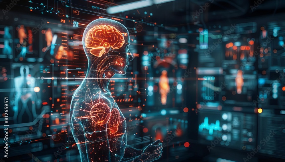 Conceptualize a digital twin modeling the human cardiovascular system ...