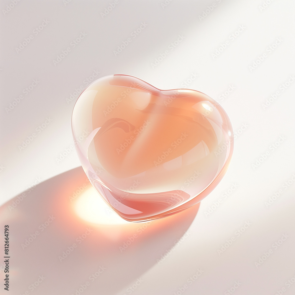 Transparent hearts in pink and peach. png Transparent hearts in pink and peach. png