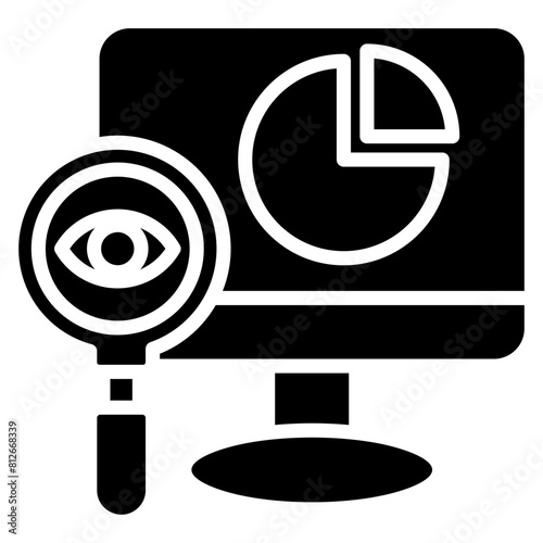 Monitoring Icons For Design Elements 