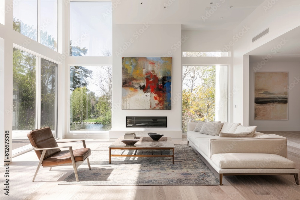 Modern living room Modern living room