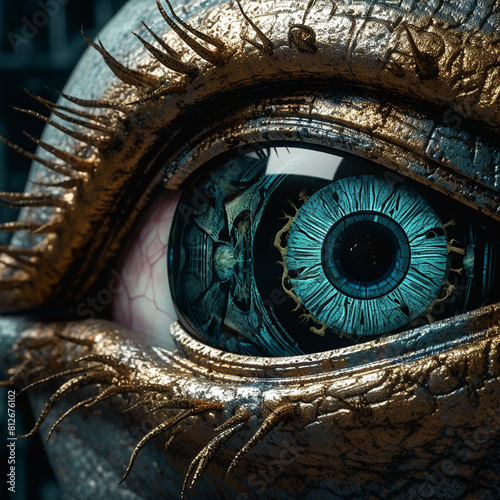 Generative AI: evil eye © William