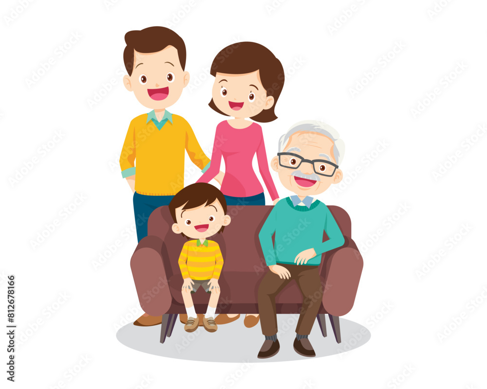 Big happy multi-generational family siblings relatives portrait Big happy multi-generational family siblings relatives portrait