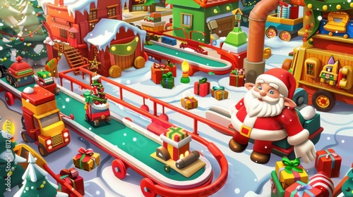 Santa s Toy Factory