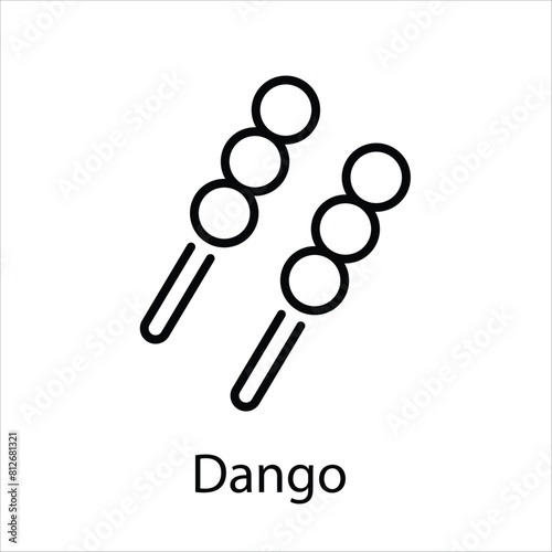 Dango  vector icon