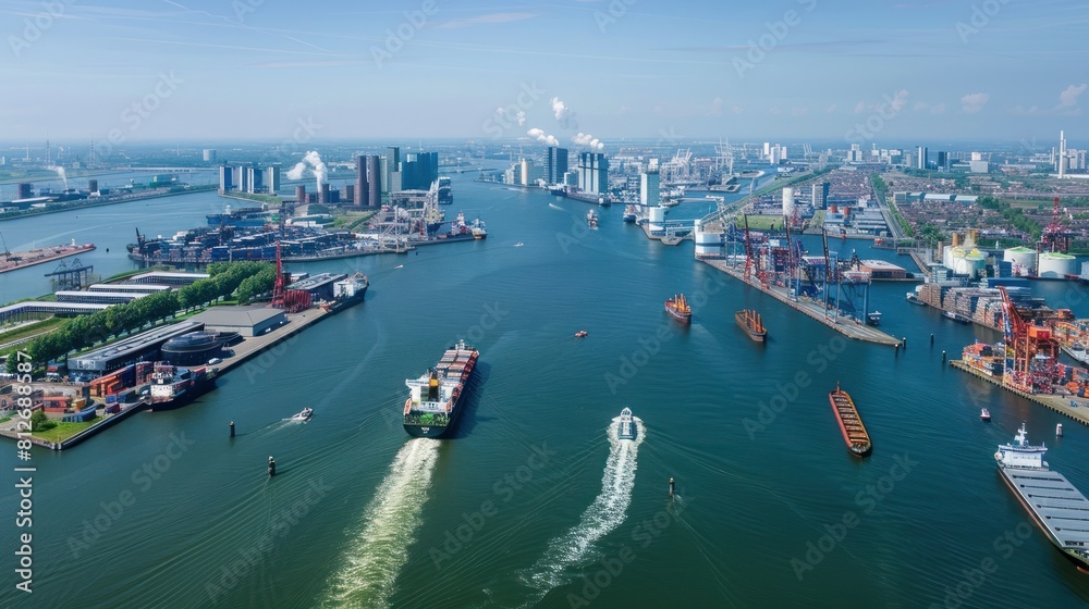 The Port Economy of Rotterdam