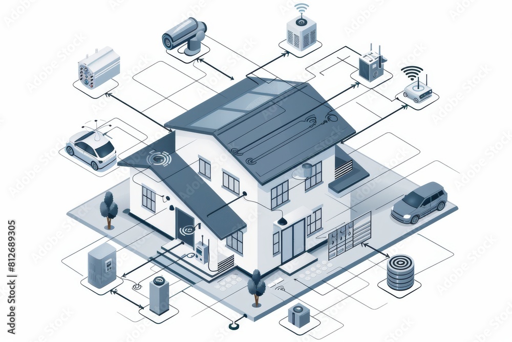 Fortifying systems in alarm mechanisms integrate smart home connectivity with sensor technology to enhance comprehensive home security camera systems.